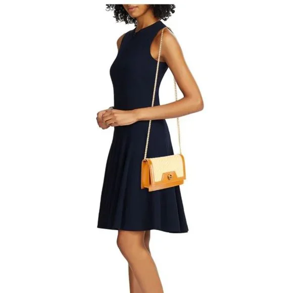 Alexander McQueen Raffia Skull Crossbody Bag Natural Camel - Picture 10 of 10